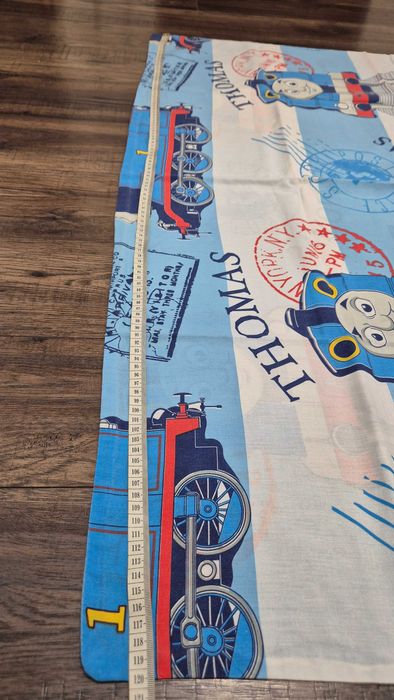 077 A pościel 2 thomas&friends tomek 143 x 120 cm oraz 41 x 62