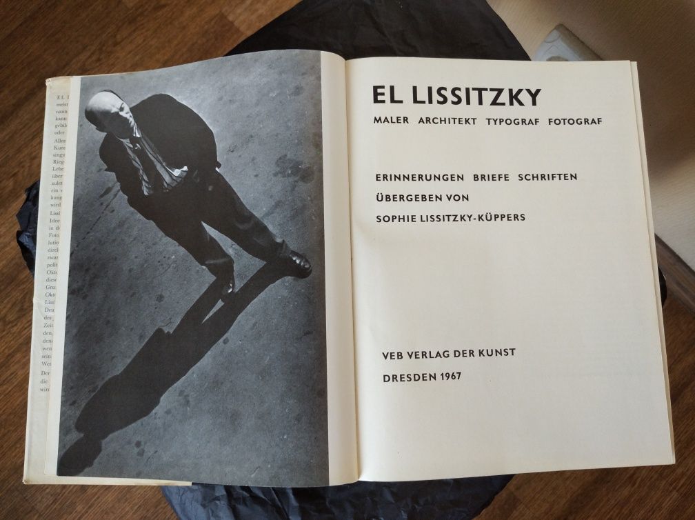 Книга El Lissitzky. Мемуарные письма, переданные Софи Лисицкой-Купперс