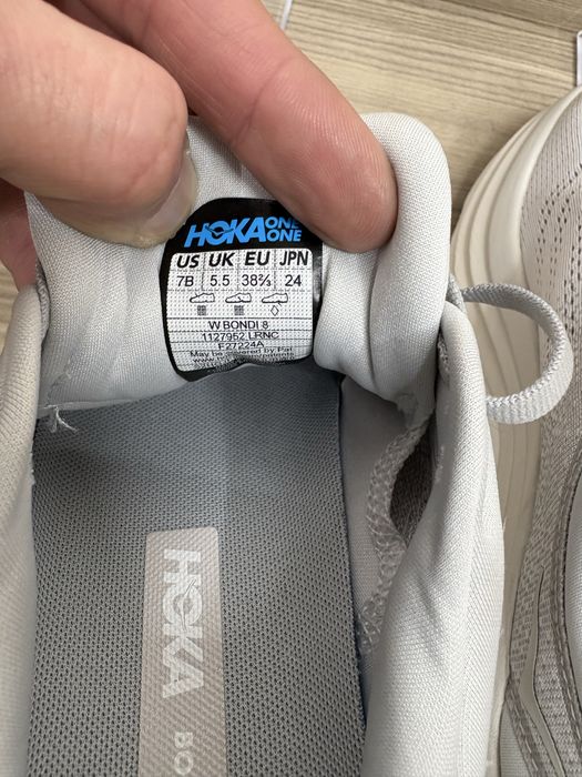 Кросівки HOKA  BONDI 8 оригінал 38,5р _ Кроссовки Hoka новые оригинал