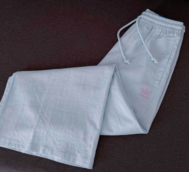 Штани лляні кюлоти Adidas оригінал