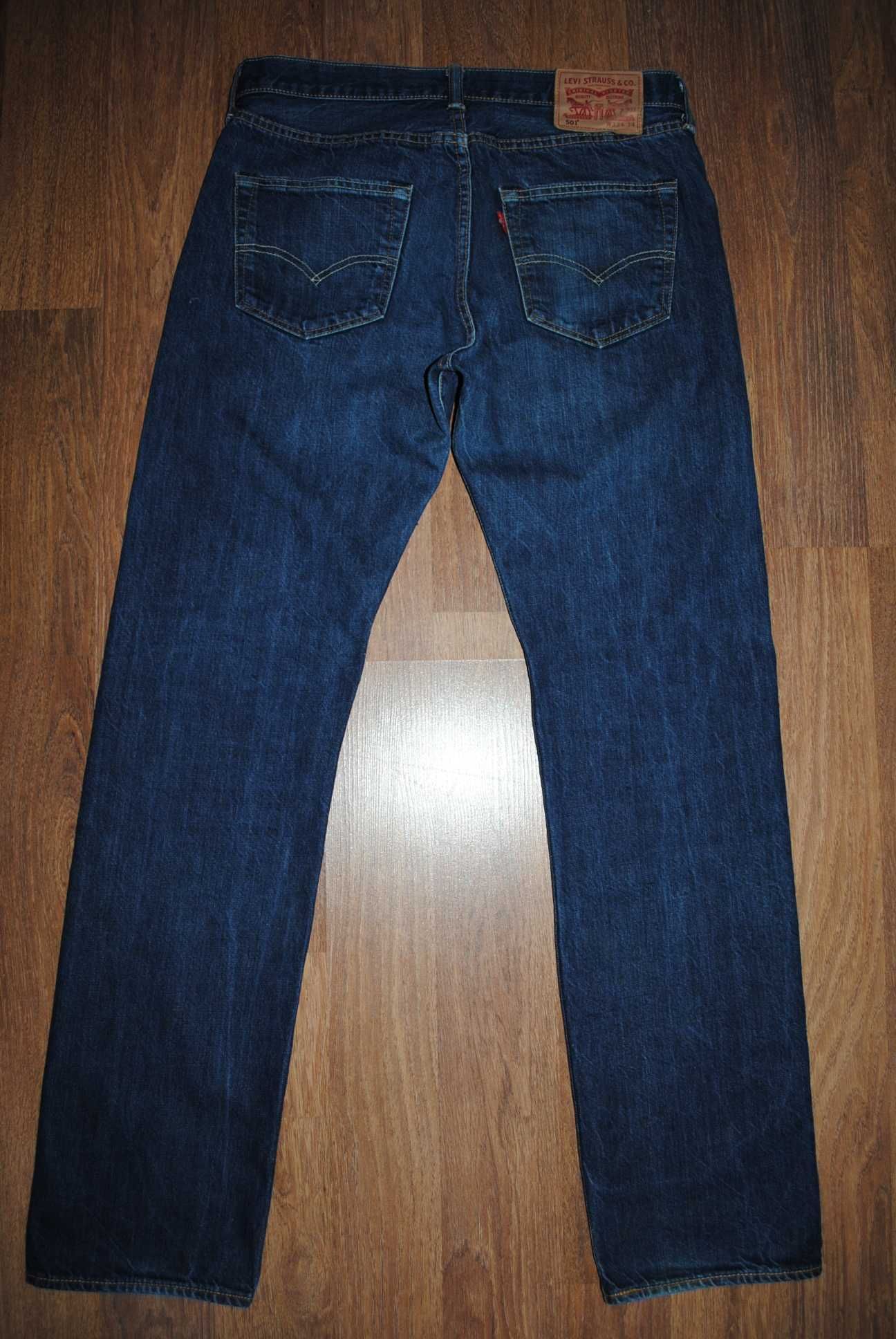 Джинсы Levis 501  33 34 made in Mexico