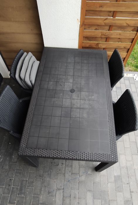 Meble ogrodowe z technorattanu