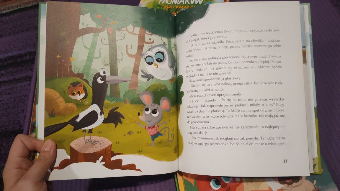 Książki z bajkami edukacyjnymi gang fajniaków biedronka
