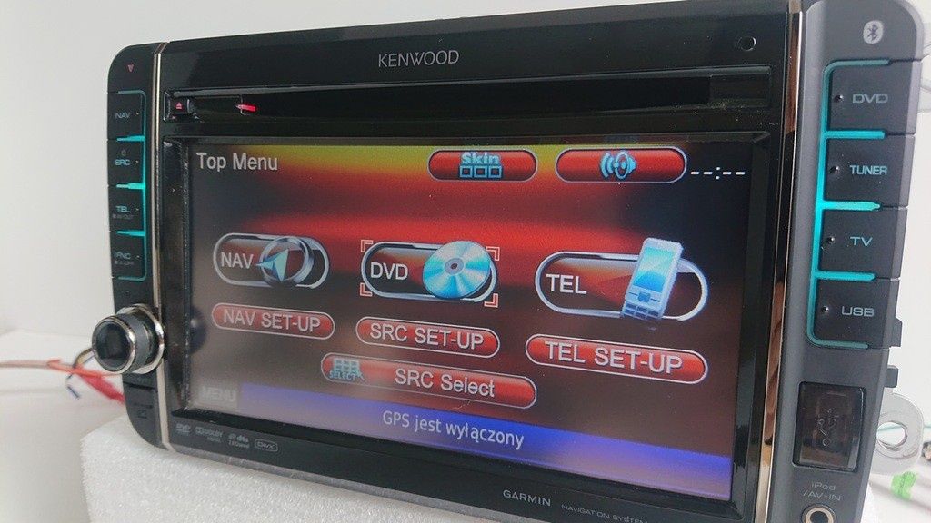 Головний мультімедійний пристрій KENWOOD DNX 520 VBTNWOOD