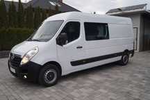 Opel Movano  Opel Movano Master MAX 7-Osób 2.3 130KM Klima EL. Brygadówka