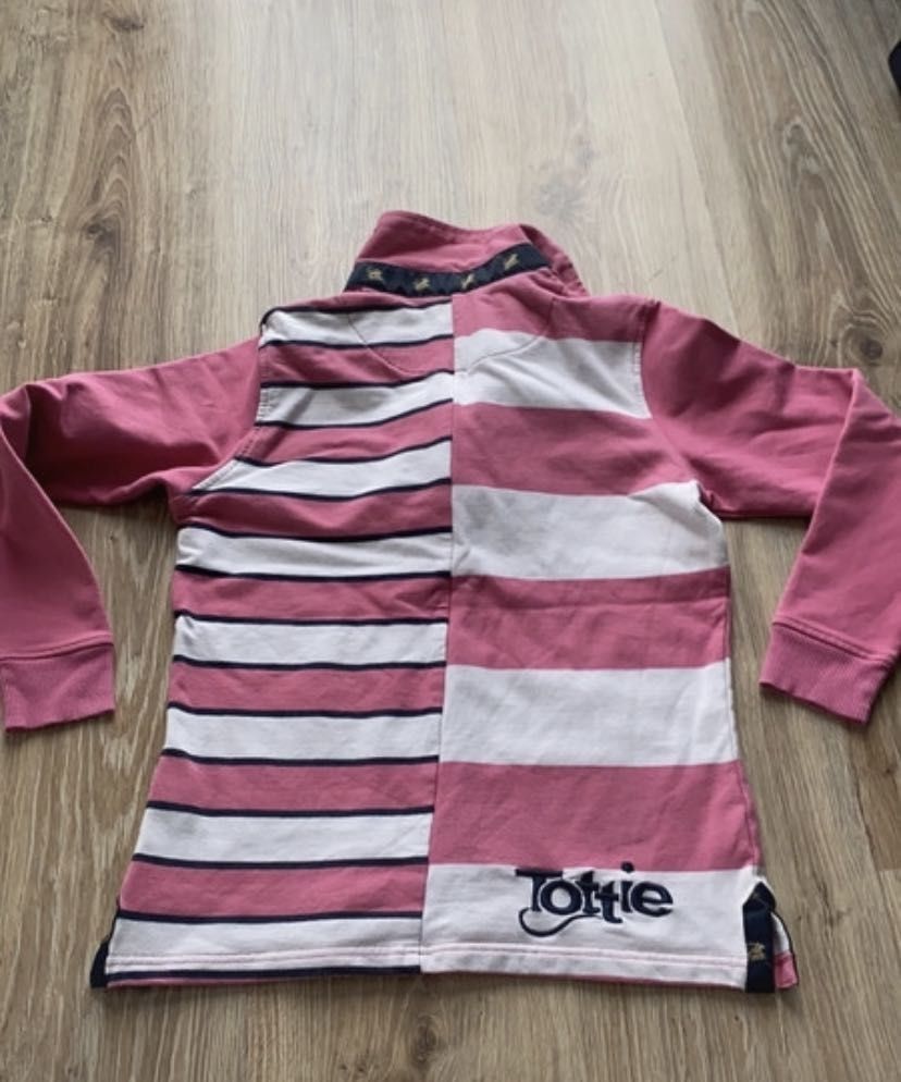 Tottie bluzka, polo dlugi rekaw jeździeckie 140 -146 cm