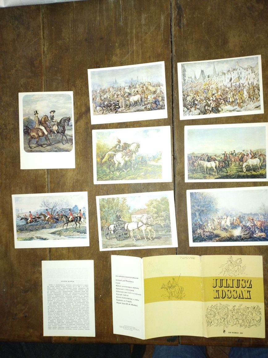 Stare pocztówki -Juliusz Kossak