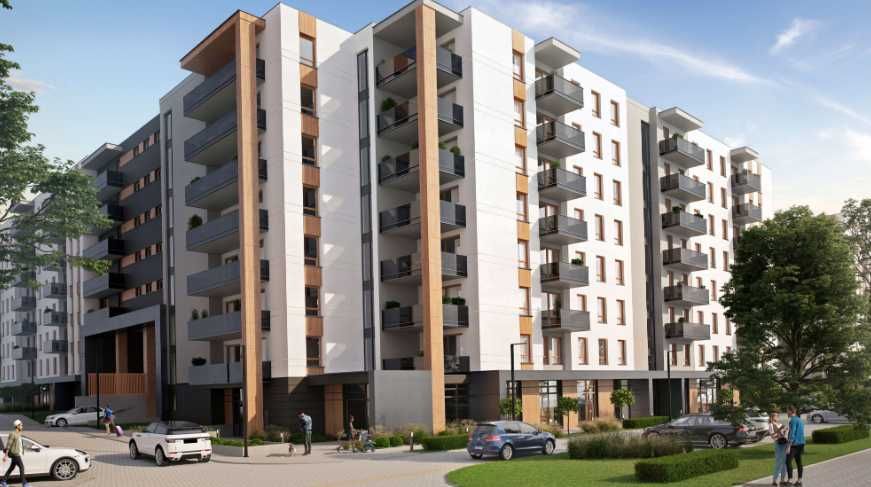 Nowe mieszkanie 3 pokojowe Nowe Miasto Magazynowa 2-stronne, 2 balkony