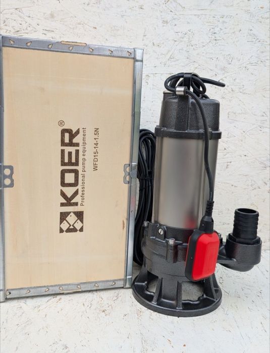 KOER WFD 15-14-1.5 N фекально дренажний насос професійної якості