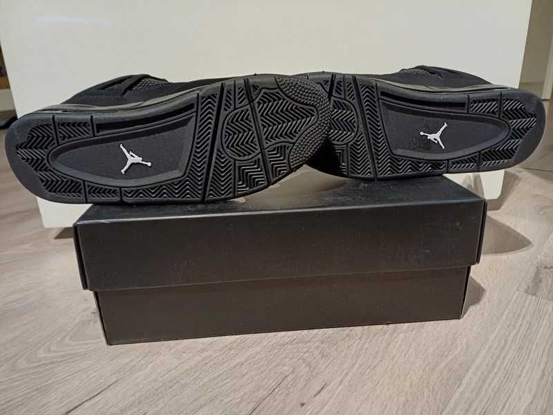 Nike Air Jordan 4 Retro Black Eu 41