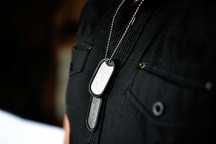 Nieśmiertelnik / Nieśmiertelniki z polskimi znakami - Dog Tag USA