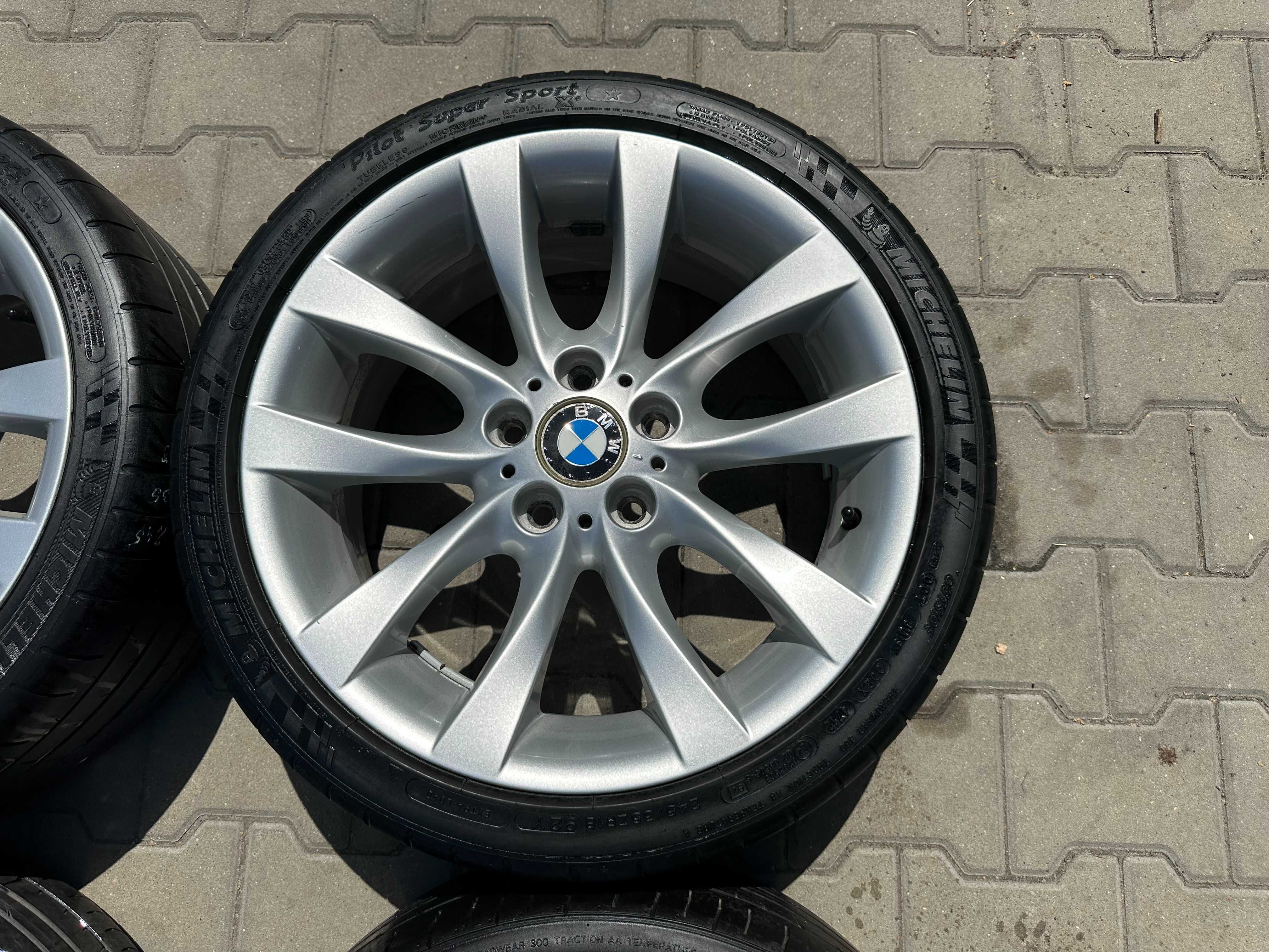 5x120 Bmw seria 1 7,5j x 18" przód 8j x 18" tył et49 oryginał BBS