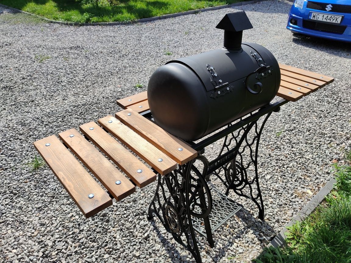 Grill ogrodowy grill z butli LPG podstawowa Singer