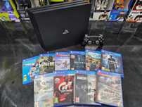 Tania i z gwarancją Konsola PS4 PRO 1TB +10 gier Gwar 6m SKLEP ZAMIANA