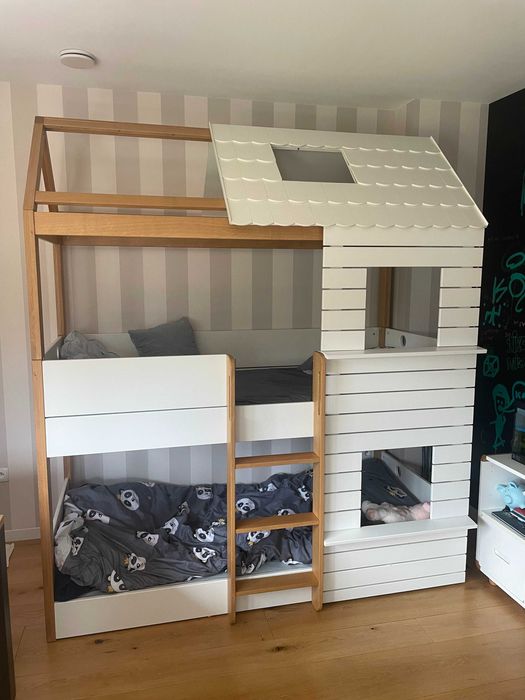 Łóżko Piętrowe Domek Inmondo Funflex