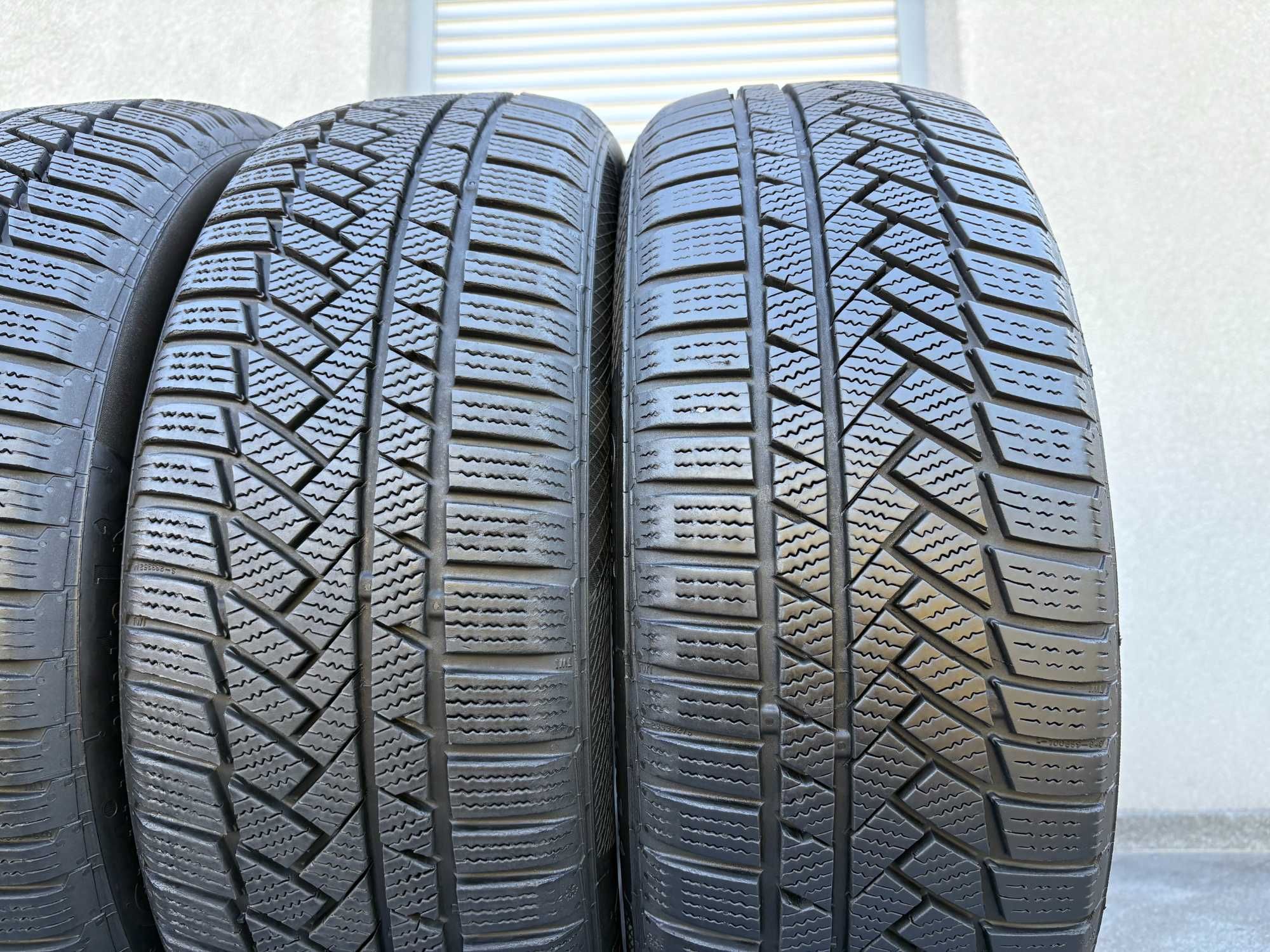 4szt zimowe 205/55R17 Continental 8mm 2024r świetny stan! Z516 gwaranc