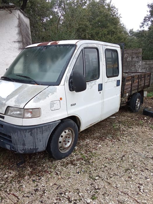 Carrinha Citroen Jumpy cabine dupla caixa aberta