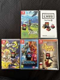 Gry Nintendo Switch - Zelda, Splatoon, Minecraft