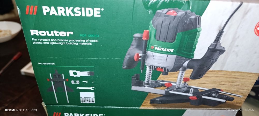 Новий Фрезер Parkside