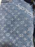 Spodnie jeansy Supreme & LV