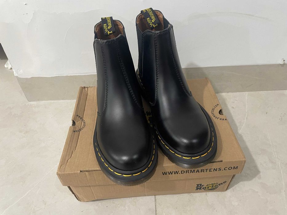 Sztyblety botki Dr.Martens 2976 Mono r.40 Skóra naturalna