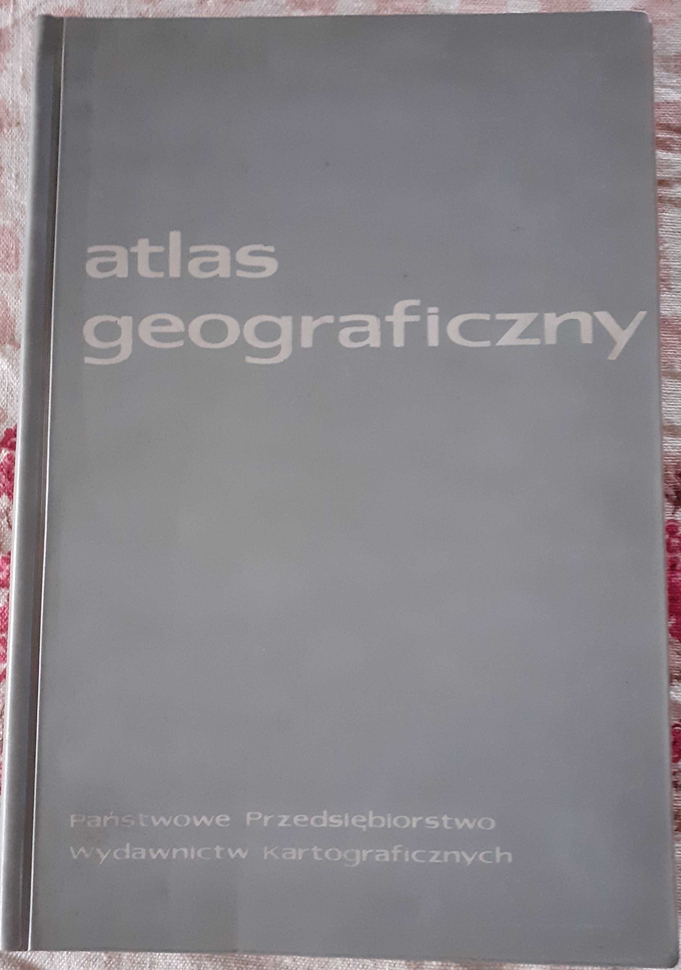 kompletny Atlas Geograficzny 1973 PRL - dla kolekcjonerów