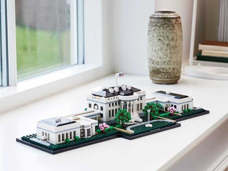 Lego Architecture 21054 White House Коробка, всі деталі, інструкція