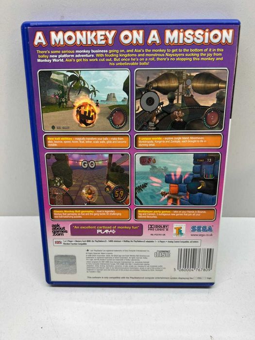 PS2 - Super Monkey Ball Adventure
