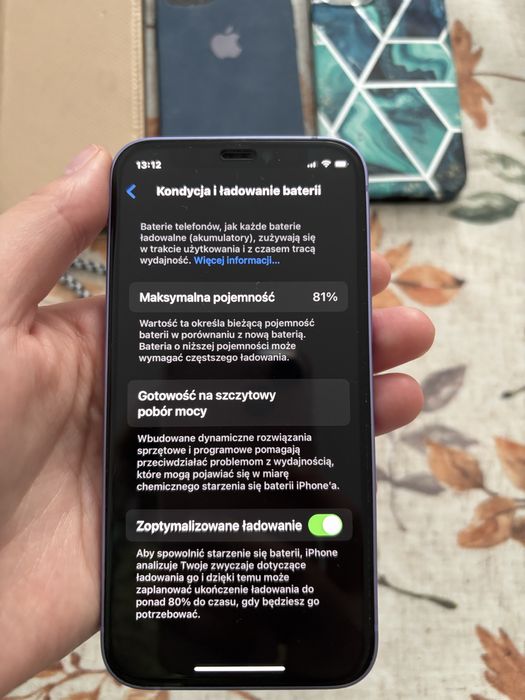 Iphone 12 mini 64gb 81% baterii