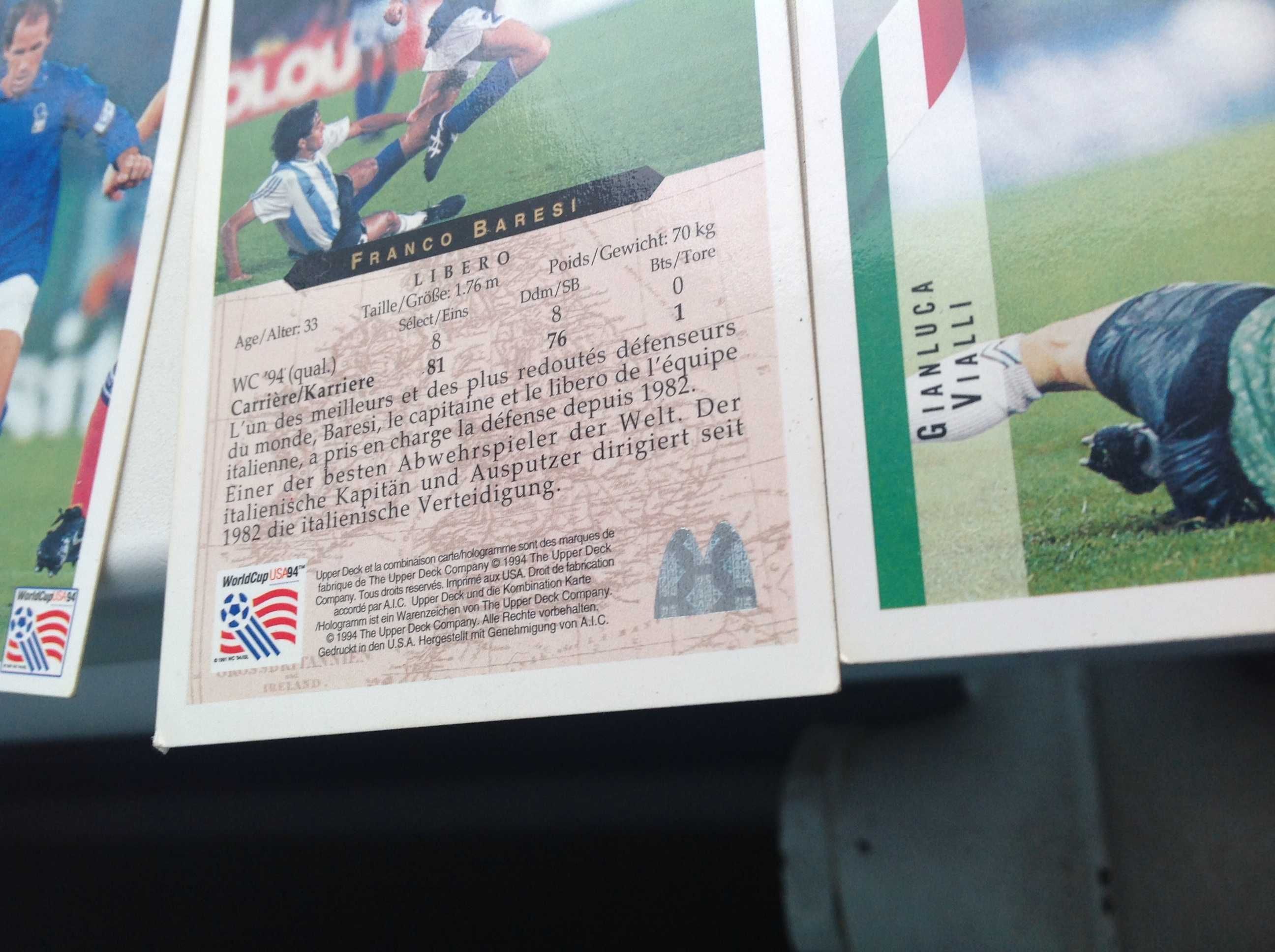 Картки UpperDeck США 1994год