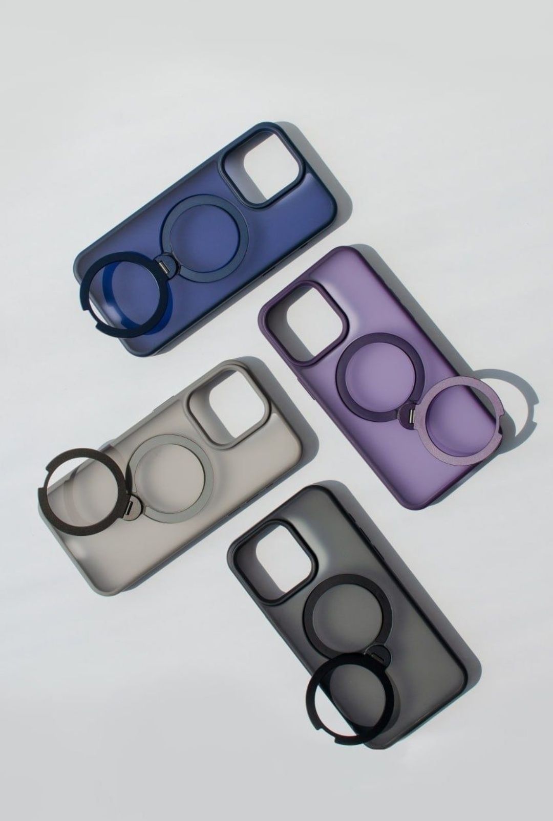 Чехол Matt Ring Magsafe на iPhone 15 16 Pro Max чохол матовий