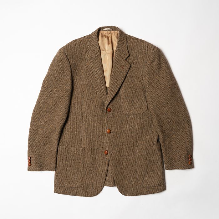PETER & SONS Tweed Wool Jacket твідовий піджак [Bmh016512]