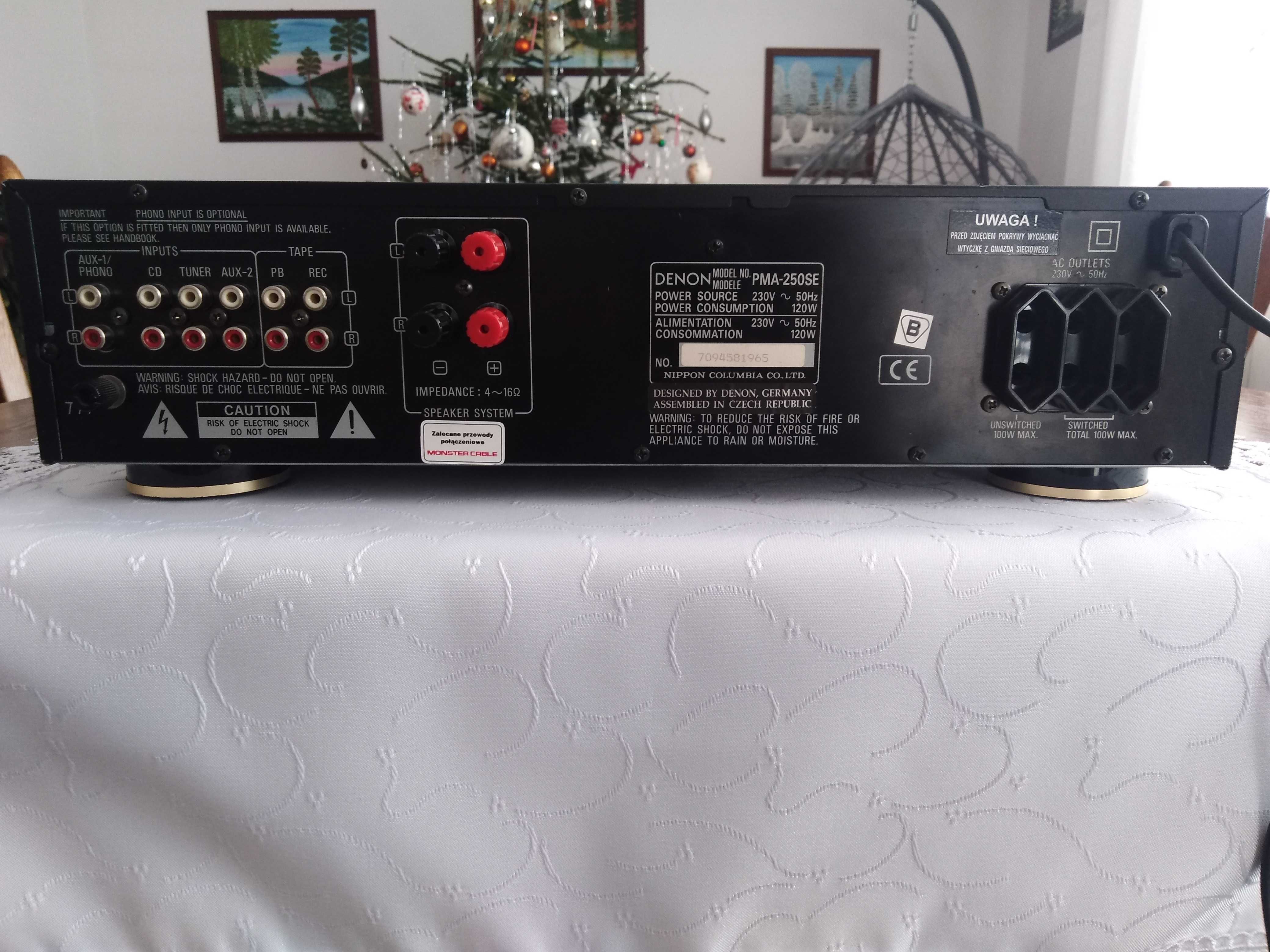 wzmacniacz denon pma 250 se