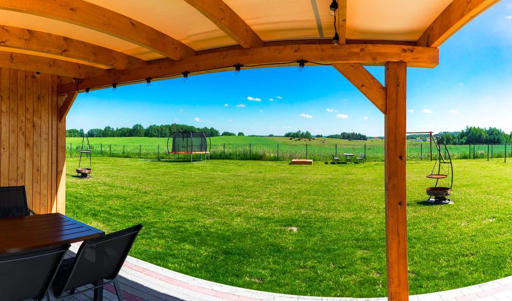 Domek na mazurach dwa apartamenty Wilk Zając 6-12 osó