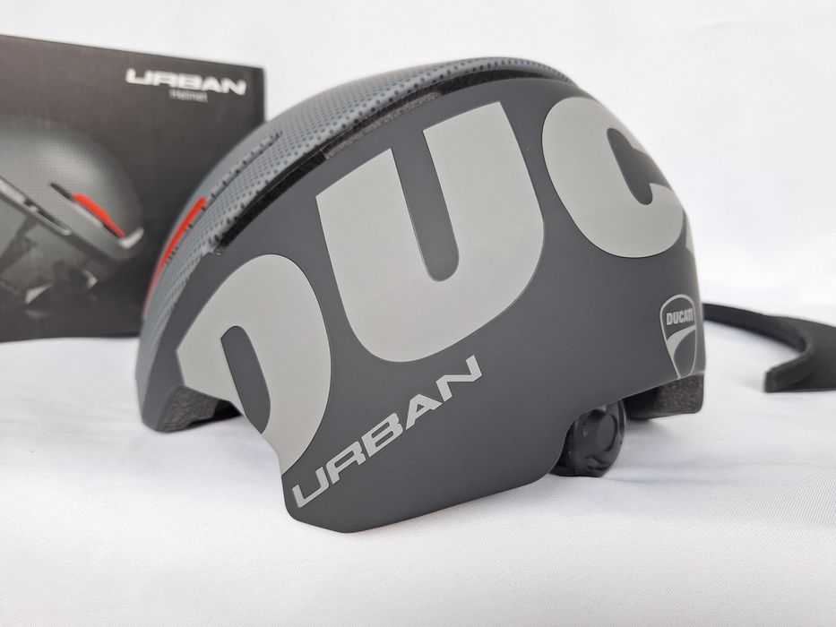 Kask rowerowy Ducati Urban Helmet Grey Matt L/XL 58-62cm e-mobility