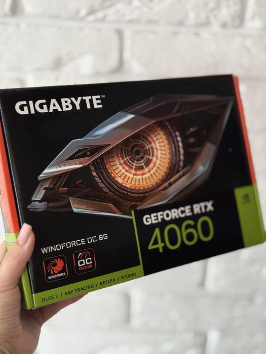 Відеокарта Gigabyte GeForce RTX 4060 Windforce OC 8G