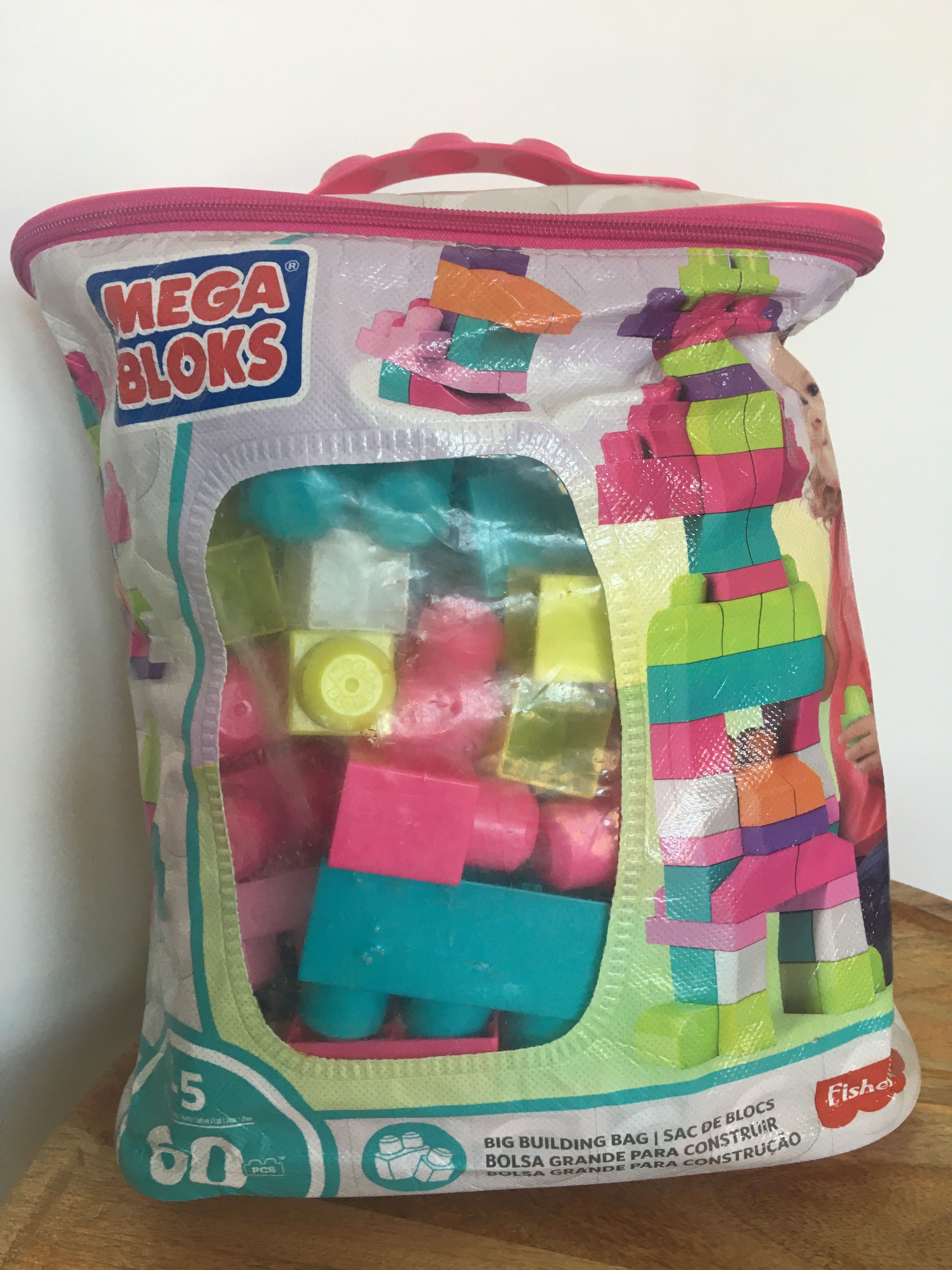 Mega Bloks Maxi Fisher Price klocki plastikowe dla dzieci 1-5 lat