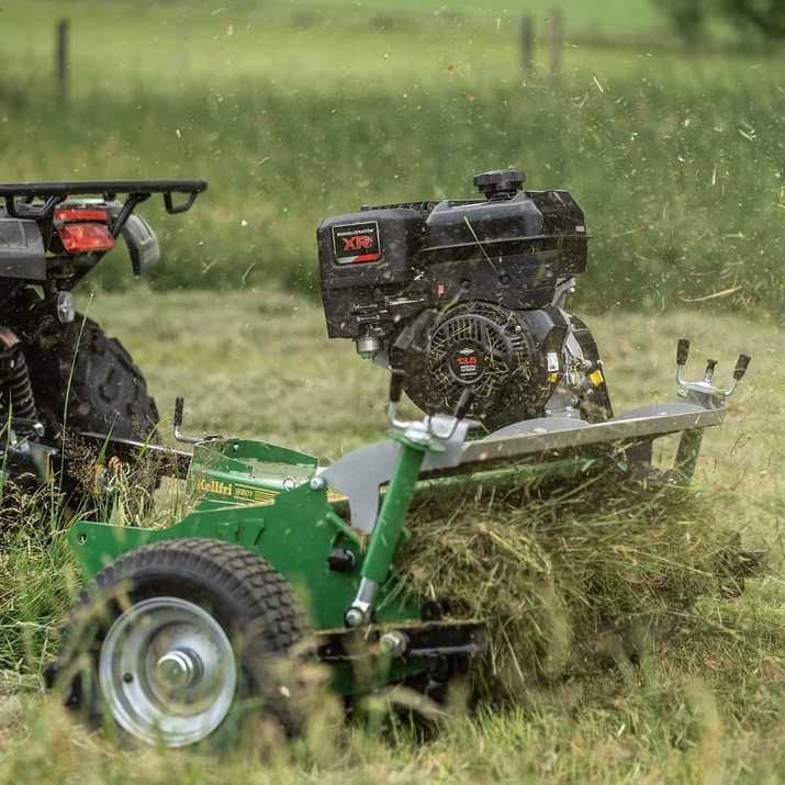 Kosiarka ATV 120 z otwieraną klapą,silnik Briggs & Stratton