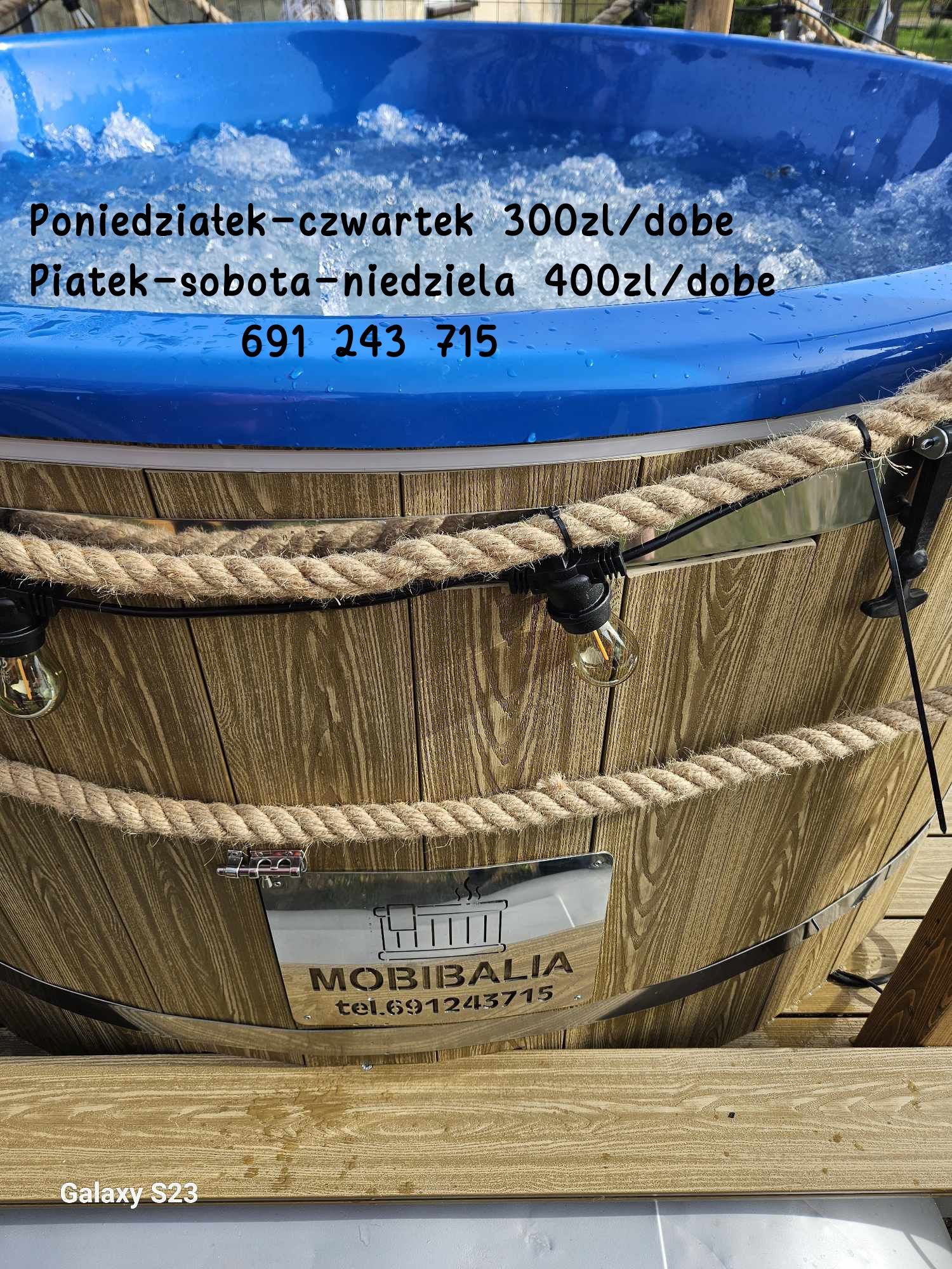 Wynajem bali. Mobilna balia, jacuzzy.
