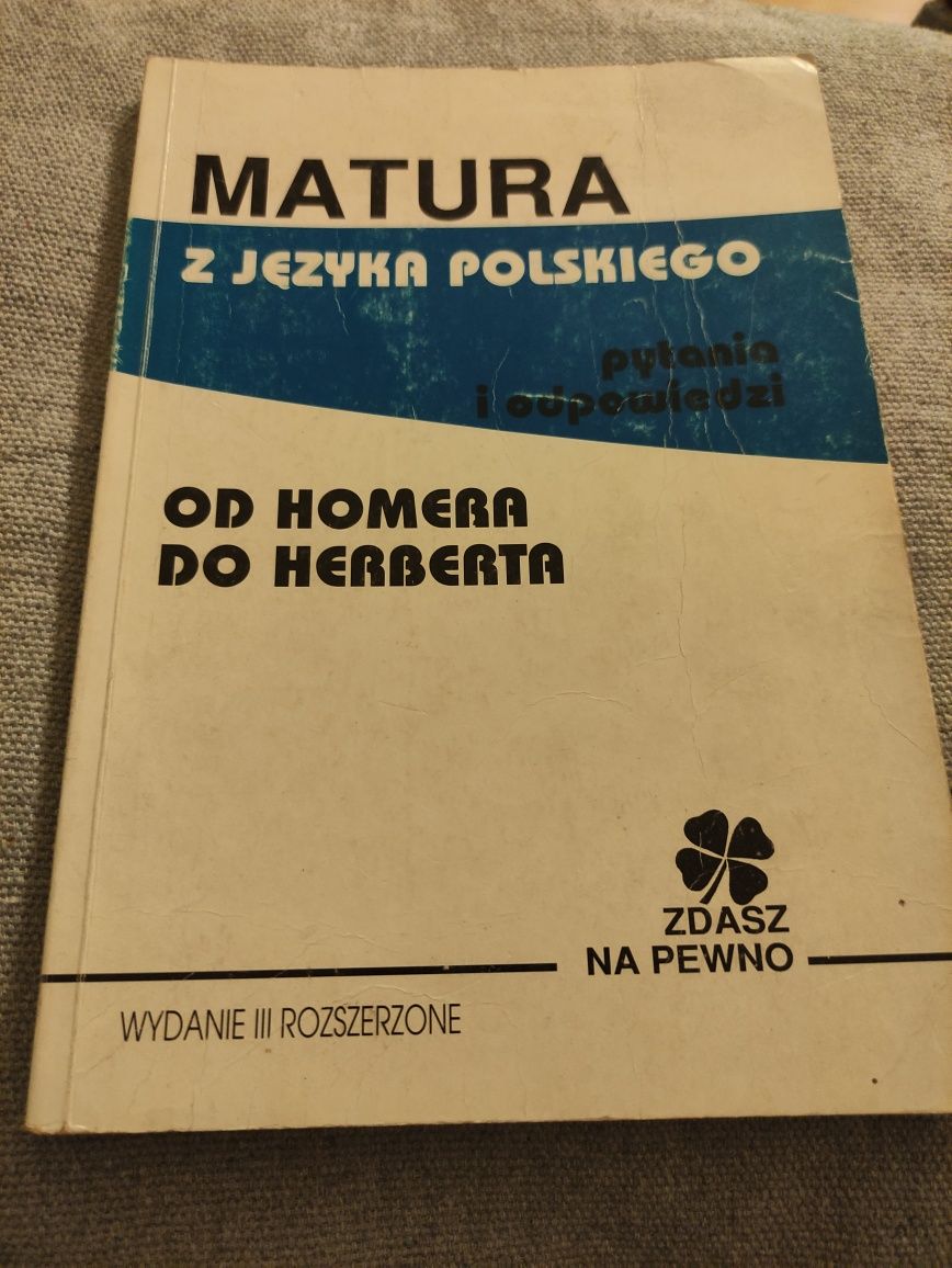 Matura z języka polskiego pytania i odpowiedzi