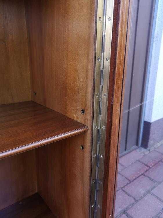 Witryna Biblioteka Orzech Zgrabna Stara Antyk Po Renowacji Okazja.