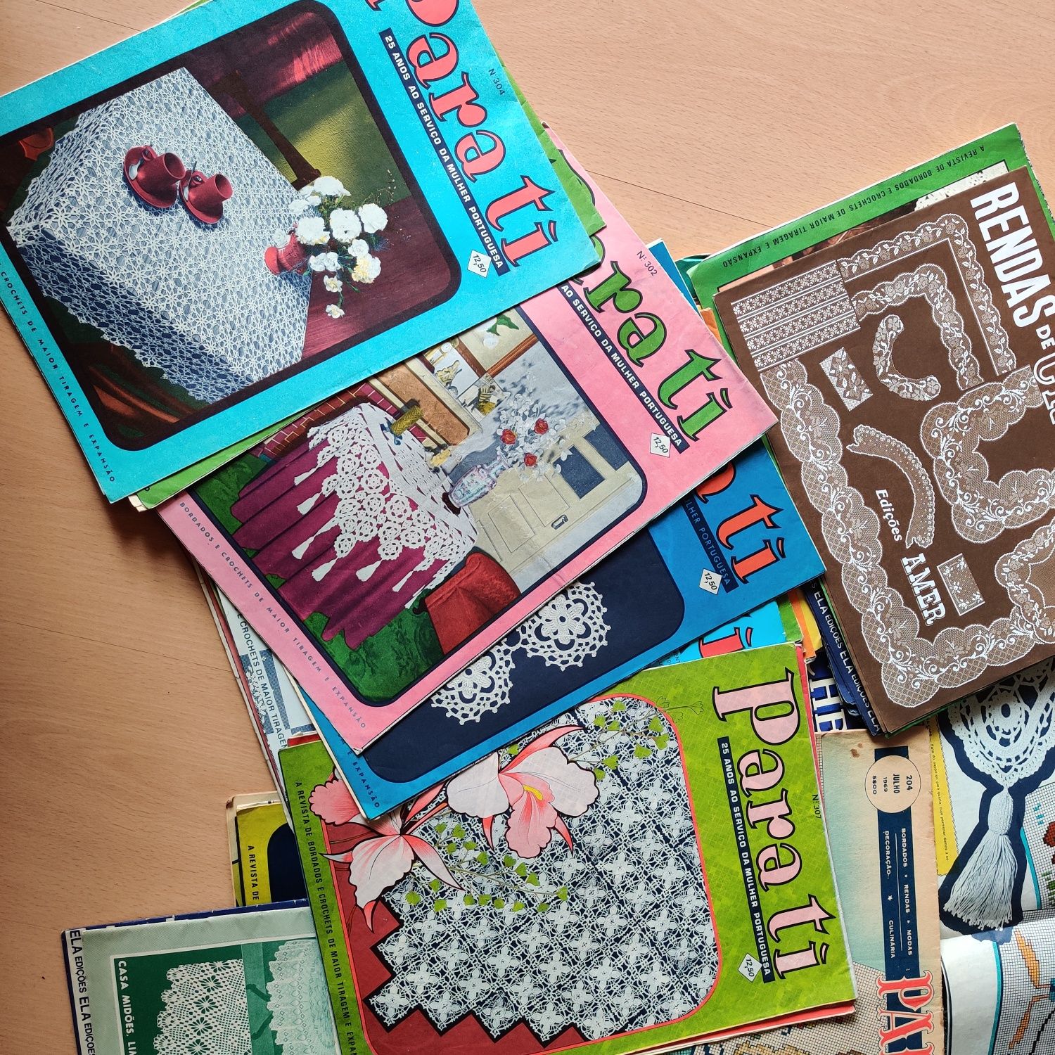 Revistas croché crochet e lavores antigas