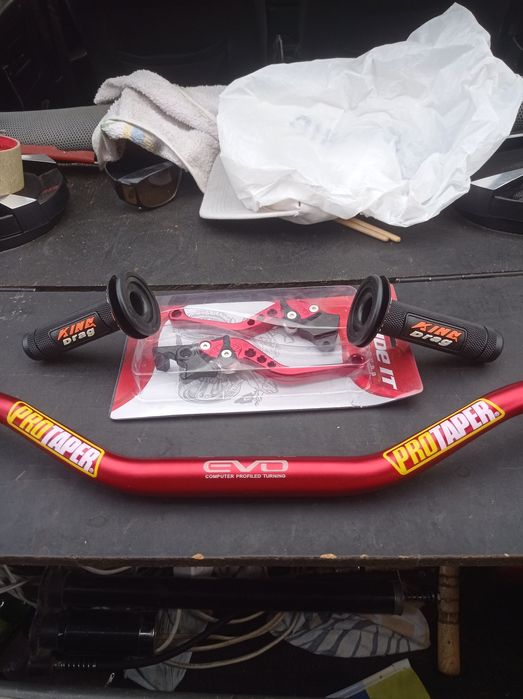 Руль до мотоцикла + ручки