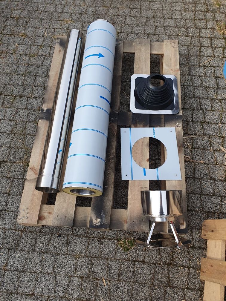 Piec do sauny Stoveman 13R-LS + komin + kamień