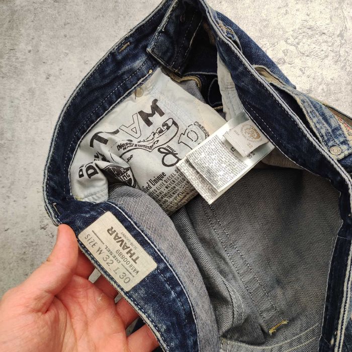 MĘSKIE PREMIUM Luxury Denim Jeansy Spodnie Diesel Industry Przetarcia