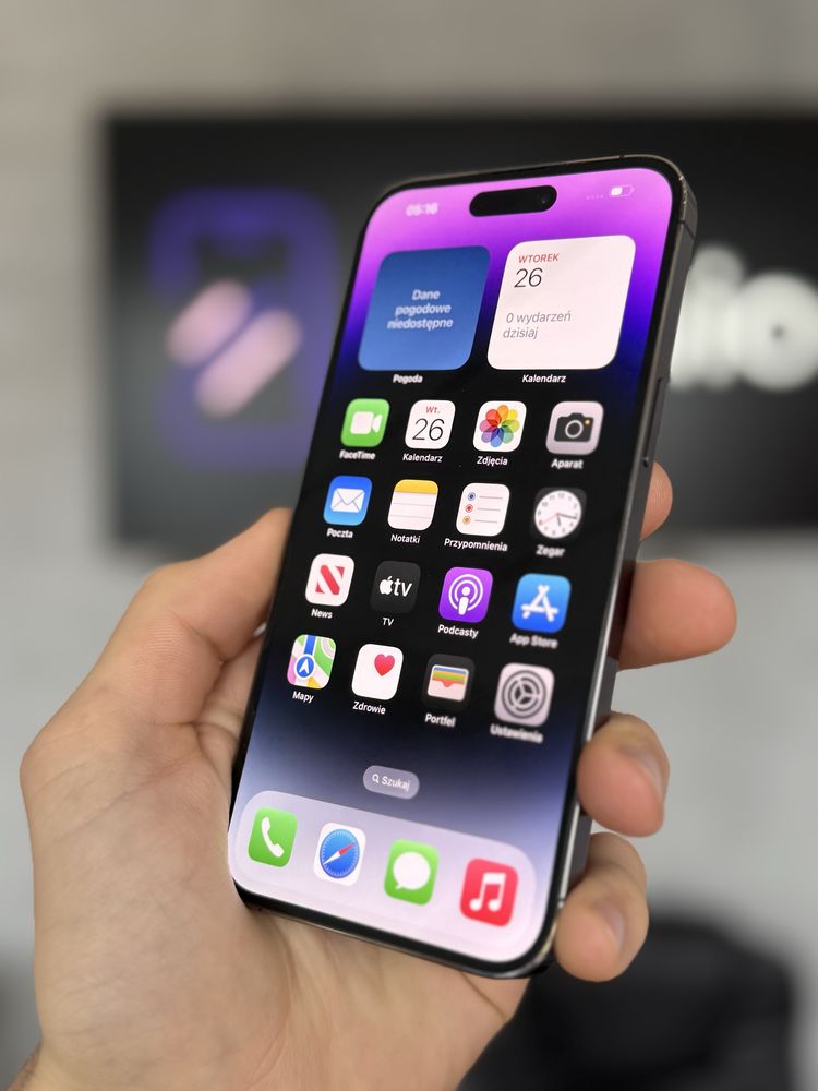 RATY 0% iPhone 14 Pro Max 128GB BATERIA 100% GWARANCJA 12 miesiecy!!!