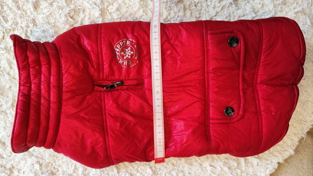 Psia kurtka puchowa rozm. 38