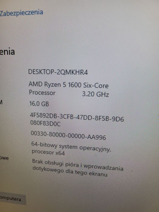 Komputer stacjonarny