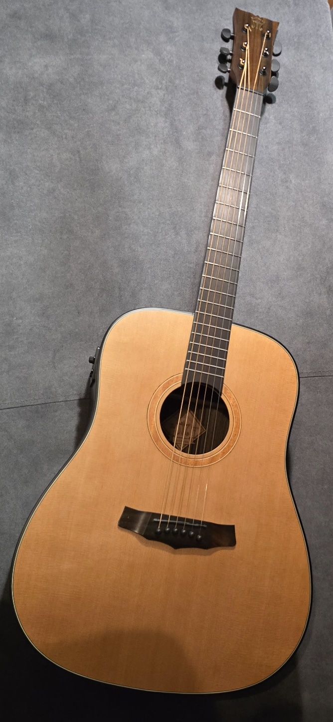 Gitara Morrison Barcelona B1011D M + preamp Fishman Isys+, pokrowiec