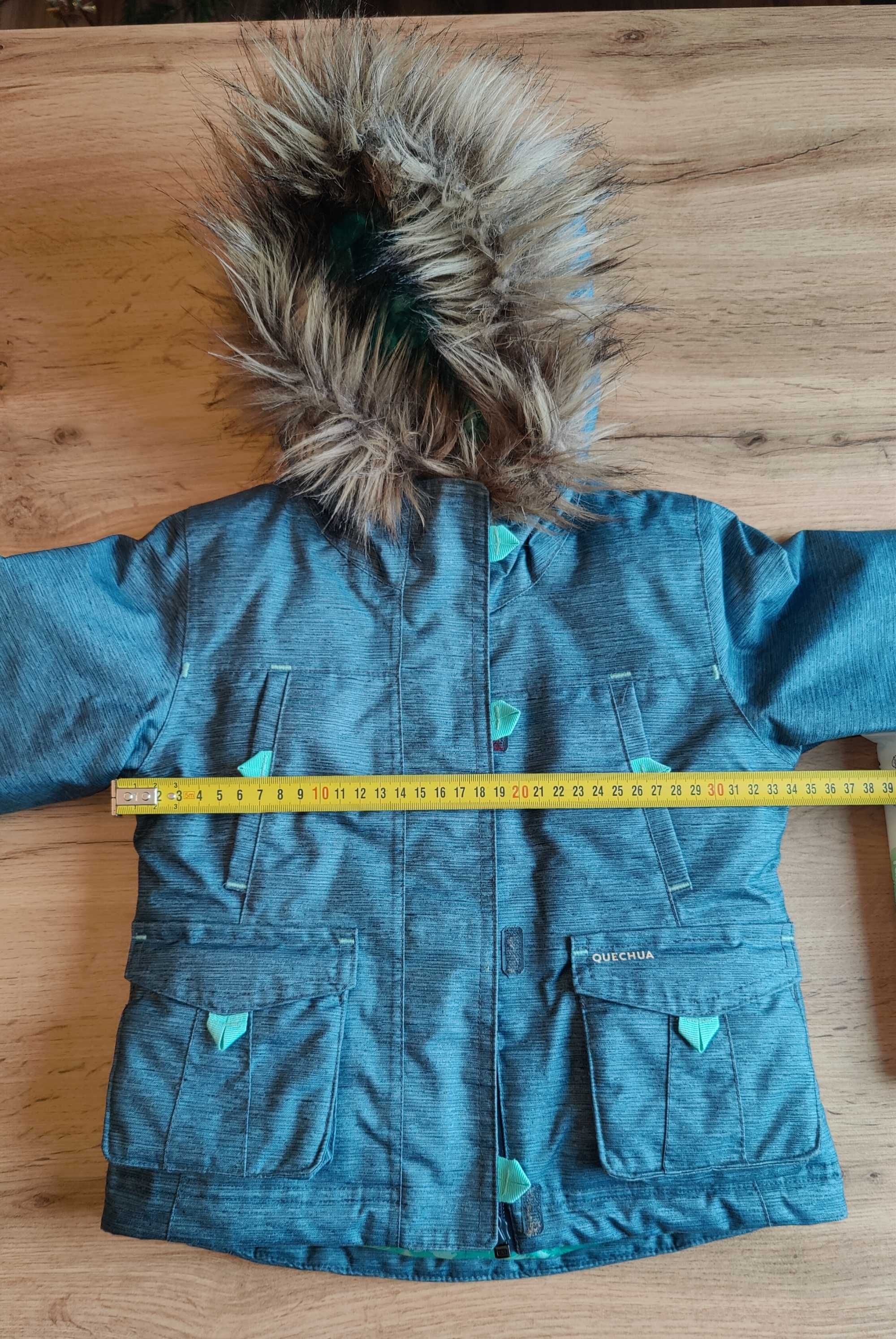 Kurtka Quechua WTP - SH500 U-WARM zimowa r. 89-95 cm, 2-3 lata